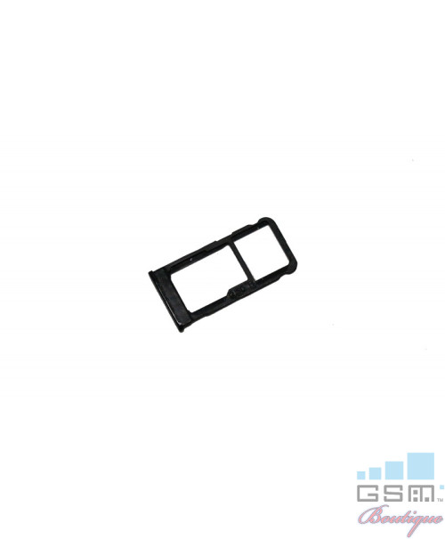 Suport Sim Nokia 5.1 Plus Negru
