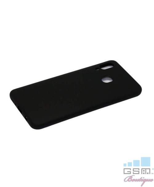 Husa Silicone Case Apple iPhone 11 Pro Neagra