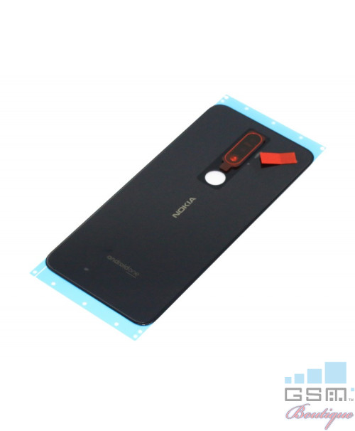 Capac Baterie Nokia 7.1 Negru cu geam camera