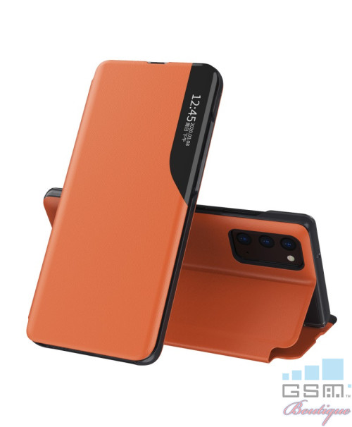 Husa Flip Cover iPhone 12 Pro Max Orange