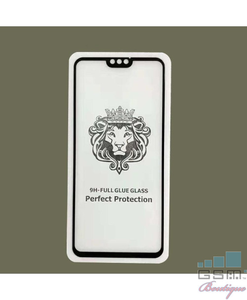 Geam Soc Protector Full LCD Lion Apple iPhone SE 2020,iPhone 7, Iphone 8 Negru 4.7