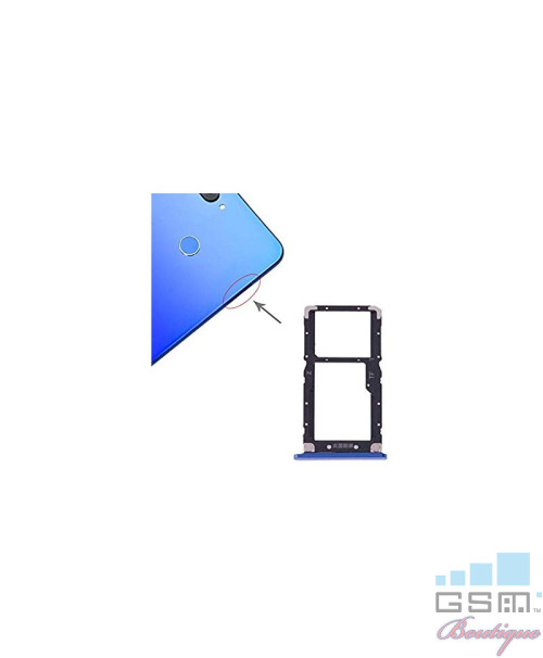 Suport Sim Xiaomi Mi 8 Lite Negru