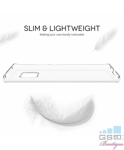 Husa Apple iPhone 15 Plus Clear Silicone Transparent