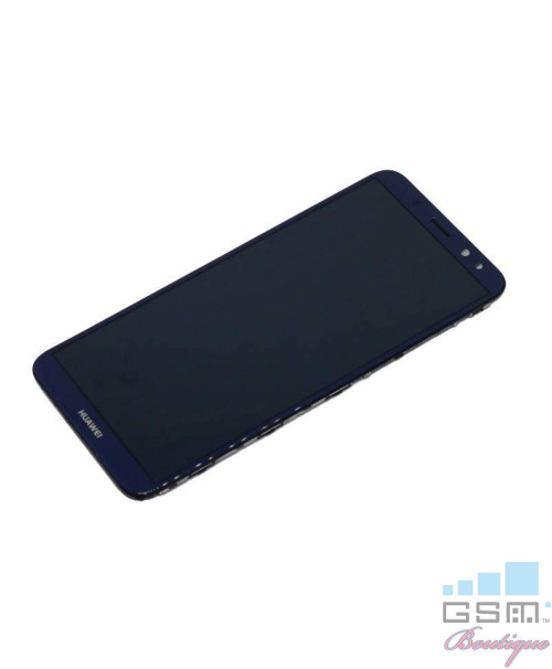 Ecran LCD Display cu Rama Complet Huawei Mate 10 lite Albastru