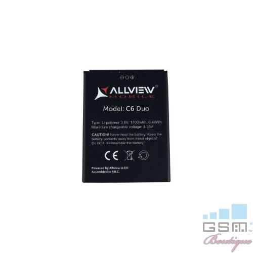 Baterie Acumulator Allview C6 Duo / A6 Duo  Li-Ion 3.8V 1700 mAh 6.46 Wh