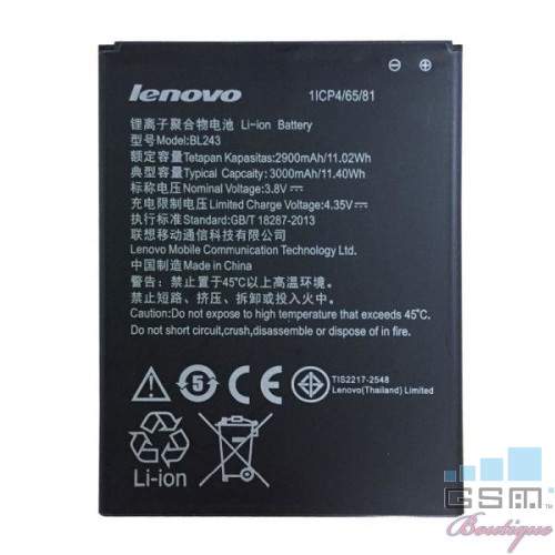 Acumulator Lenovo K3 Note A7000 BL243 2900mAh