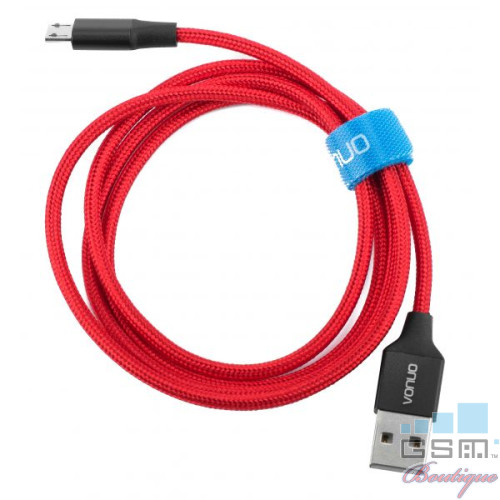 Cablu Date Si Incarcare Micro USB HTC Desire 820 Rosu