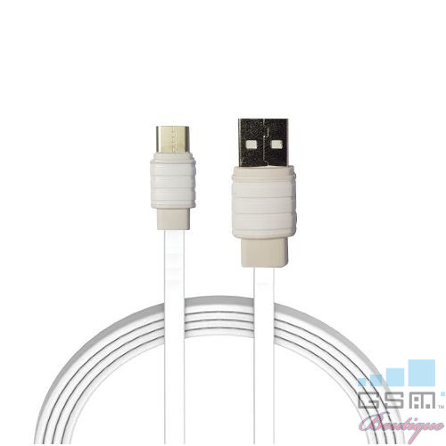 Cablu Date Si Incarcare USB Type C Samsung Galaxy A8 Plus 2018 Alb