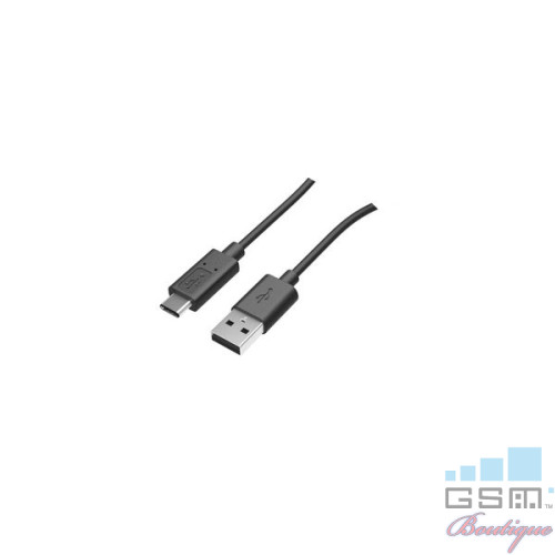 Cablu De Date Si Incarcare USB Tip C Allview C5 Smiley Negru