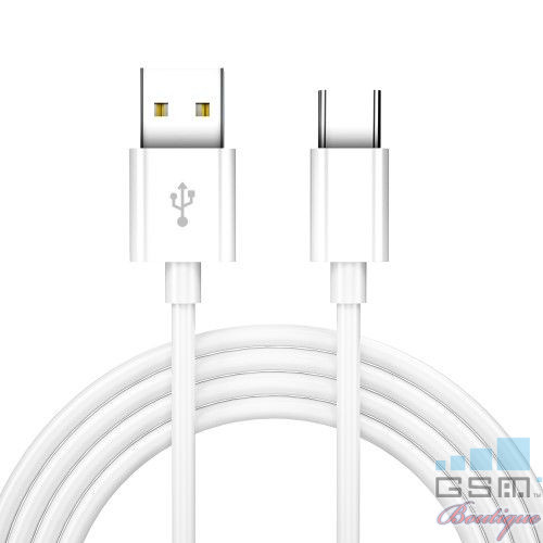 Cablu Date Si Incarcare USB Type C Asus Zenfone Max Plus Alb