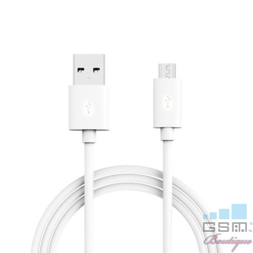 Cablu Date Huawei P8 Lite ALE-L21 MicroUSB 40cm Alb