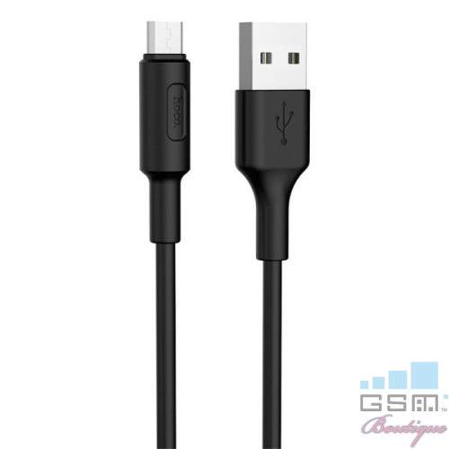 Cablu HOCO incarcare - sincronizare Micro USB 1 Metru Negru