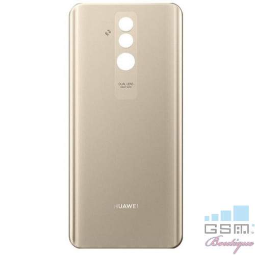 Capac Baterie Spate Huawei Mate 20 Lite Auriu