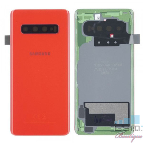 Capac Baterie Spate Samsung Galaxy S10 Rosu