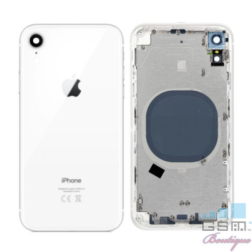 Carcasa Spate iPhone XR Alba