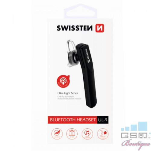 Casca Wireless Bluetooth Cu Microfon Samsung iPhone Huawei LG Asus Neagra