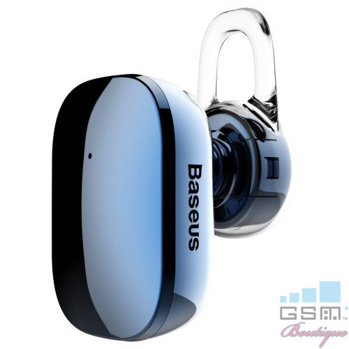 Casca Wireless Bluetooth Cu Microfon Stereo Samsung HTC LG BASEUS Albastra
