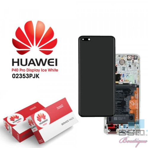 Display cu touchscreen Huawei P40 Pro, Original, Silver