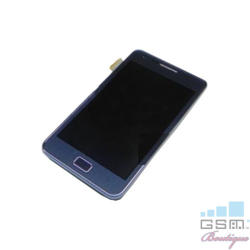 Display Samsung Galaxy S2 plus I9105 Cu Rama Original Albastru