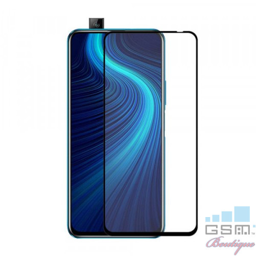 Folie Sticla Huawei Honor X10 5G Protectie Display Acoperire Completa Neagra