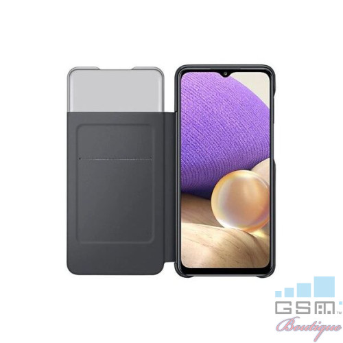 Husa de protectie Samsung S View Wallet Cover A32 (5G), Black