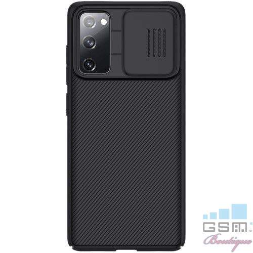 Husa Samsung Galaxy S20 FE Fan Edition Dura Cu Protectie Camera Neagra