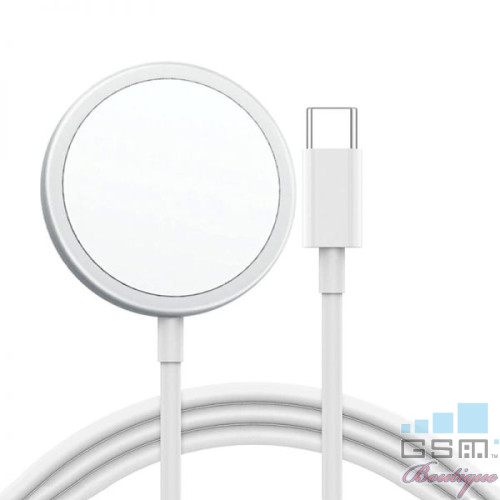 Incarcator wireless Apple MagSafe MHXH3ZM/A, , White