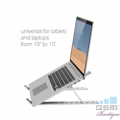 Suport Laptop Si Tablete Din Aluminiu