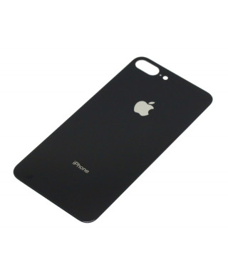 Capac Baterie Apple iPhone 8 Plus Negru, cu gaura pentru camera mare