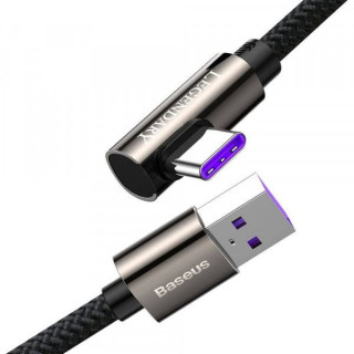 CABLU alimentare si date Baseus Legend Elbow, Fast Charging Data Cable, USB- USB Type-C 66W, 1m, negru