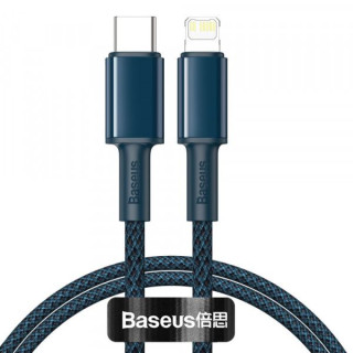 Cablu BASEUS Incarcare Si Sincronizare Date USB Type C - Lightning 1m Albastru