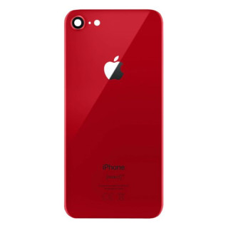 Capac Baterie Spate iPhone 8 Cu Ornament Camera Rosu