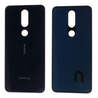 Capac Nokia 7,1 Spate Baterie Negru