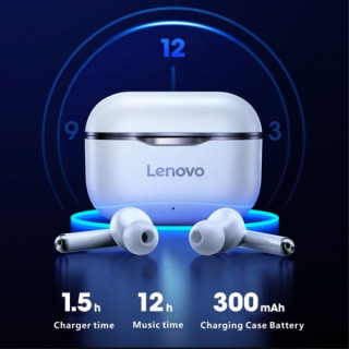 Casti Bluetooth Wireless Lenovo LP1 Gri