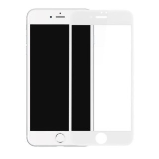 Folie Sticla Protectie Display iPhone 7 iPhone 8 Acoperire Completa 6D Alb