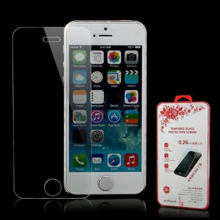 Geam Protectie Display iPhone 5 Tempered In Blister