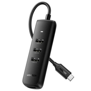 Hub USB 3,0 - USB Type C Negru