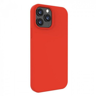 Husa iPhone 13 Pro Max Lemontti Liquid Silicon Red