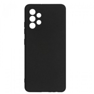 Lemontti Husa Silicon Soft Slim Samsung Galaxy A13 4G Black (material mat si fin, captusit cu microfibra)