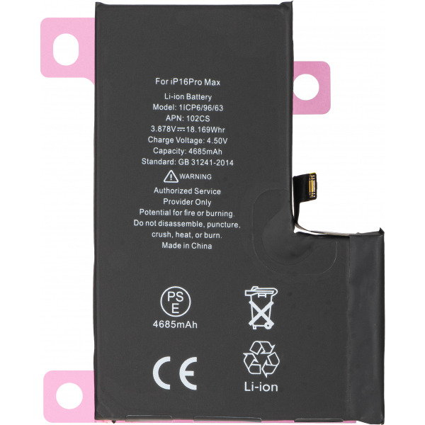 Acumulator Apple iPhone 16 Pro Max, Diagnostic
