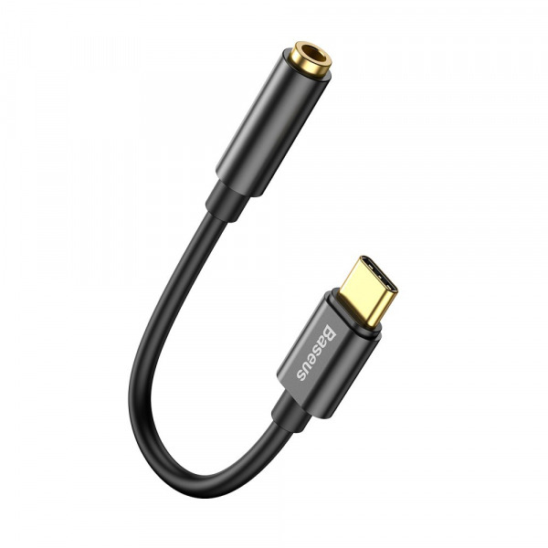 Adaptor Audio USB-C - 3.5mm Baseus L54, Negru CATL54-01