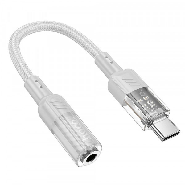 Adaptor Audio USB-C - 3.5mm HOCO LS37, Gri