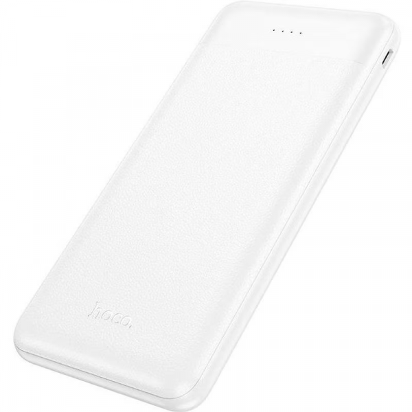 Baterie Externa HOCO J153A Stability, 20000mAh, 10W, 2 x USB-A, Alba