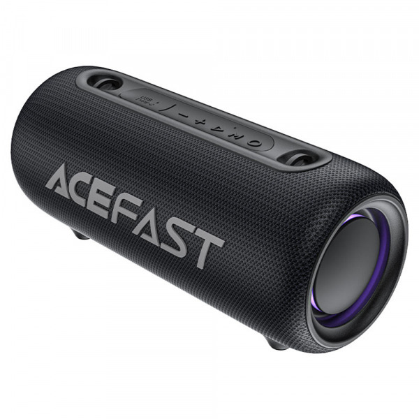 Boxa Bluetooth Acefast K2 Air, 2 x 20W, RGB, Waterproof, Neagra