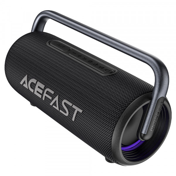 Boxa Portabila Bluetooth Acefast K2 Pro, 2 x 50W - 2 x 10W, RGB, Waterproof, Neagra