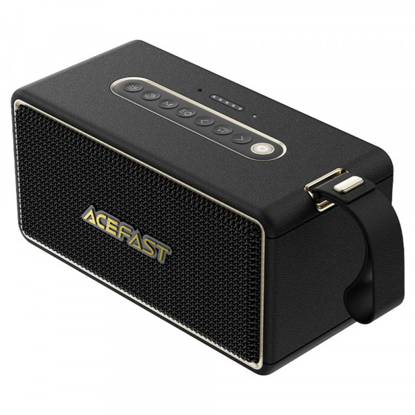 Boxa Portabila Bluetooth Acefast K3 Max, 80W, RGB, Waterproof, Neagra