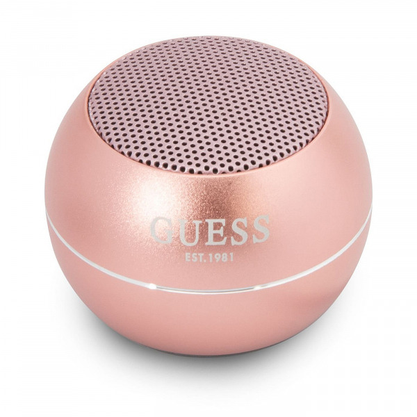 Boxa Portabila Bluetooth Guess, 3W, Roz