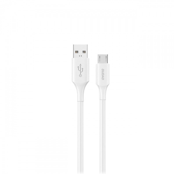 Cablu Date si Incarcare USB-A - microUSB Dudao L2SM, 18W, 1.2m, Alb