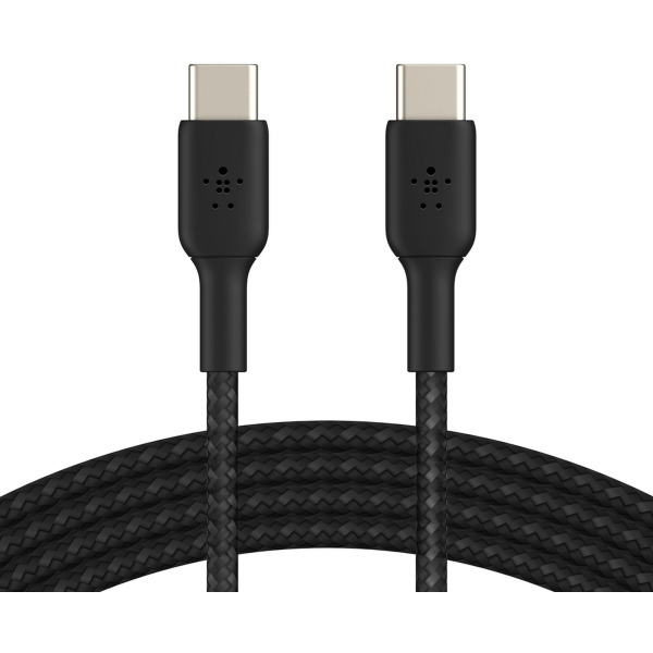 Cablu Date si Incarcare USB-C - USB-C Belkin BoostCharge Pro, 60W, 2m, Negru CAB004bt2MBK