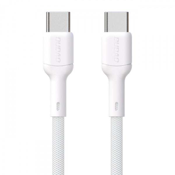 Cablu Date si Incarcare USB-C - USB-C Dudao L9C, 65W, 1m, Alb